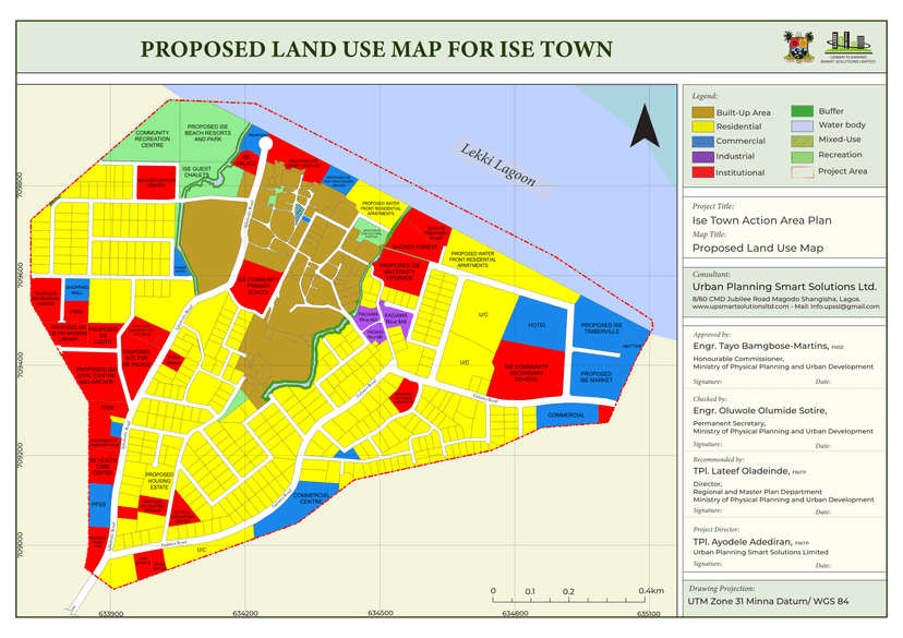 Image of Ise Action Area Plan in Ibeju LGA, Lagos State.