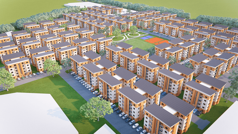 Image of Ikota Resettlement Housing Scheme & Olusosun Slum Improvement Plan in  Eti-Osa & Ikeja LGA, Lagos State.